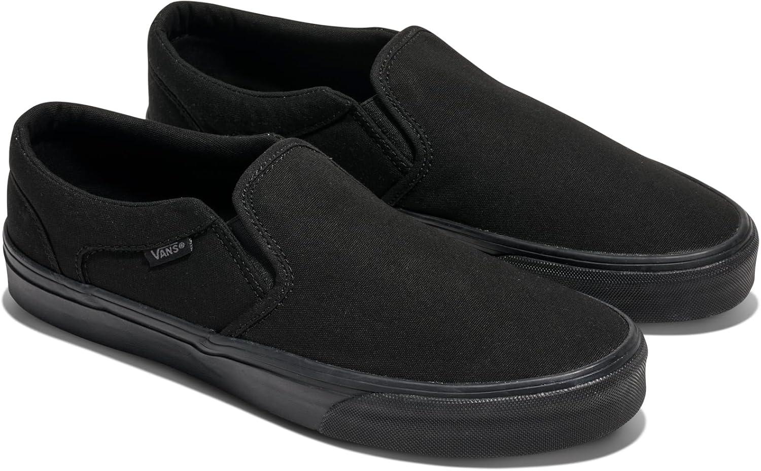 image:imageVans Mens Asher SlipOn ShoeBlackBlack