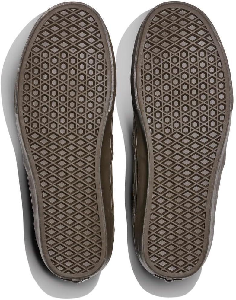 image:imageVans Mens Asher SlipOn ShoeEmbossed Suede Coal Brown