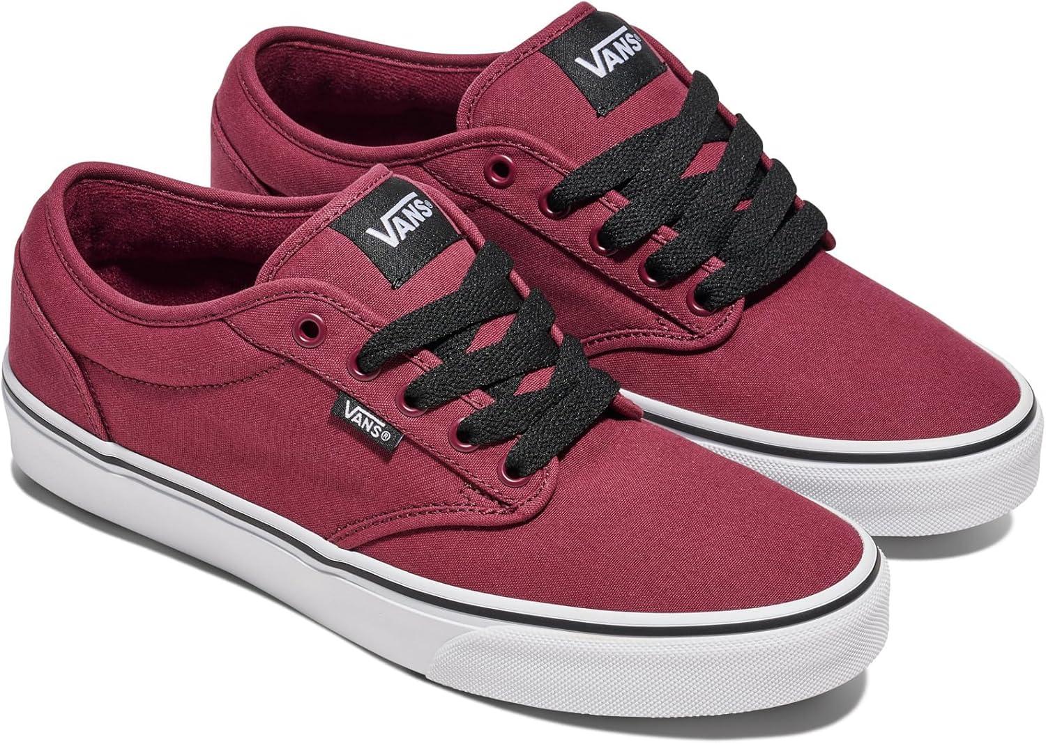 image:imageVans Mens Atwood SneakerCanvas OxbloodWhite