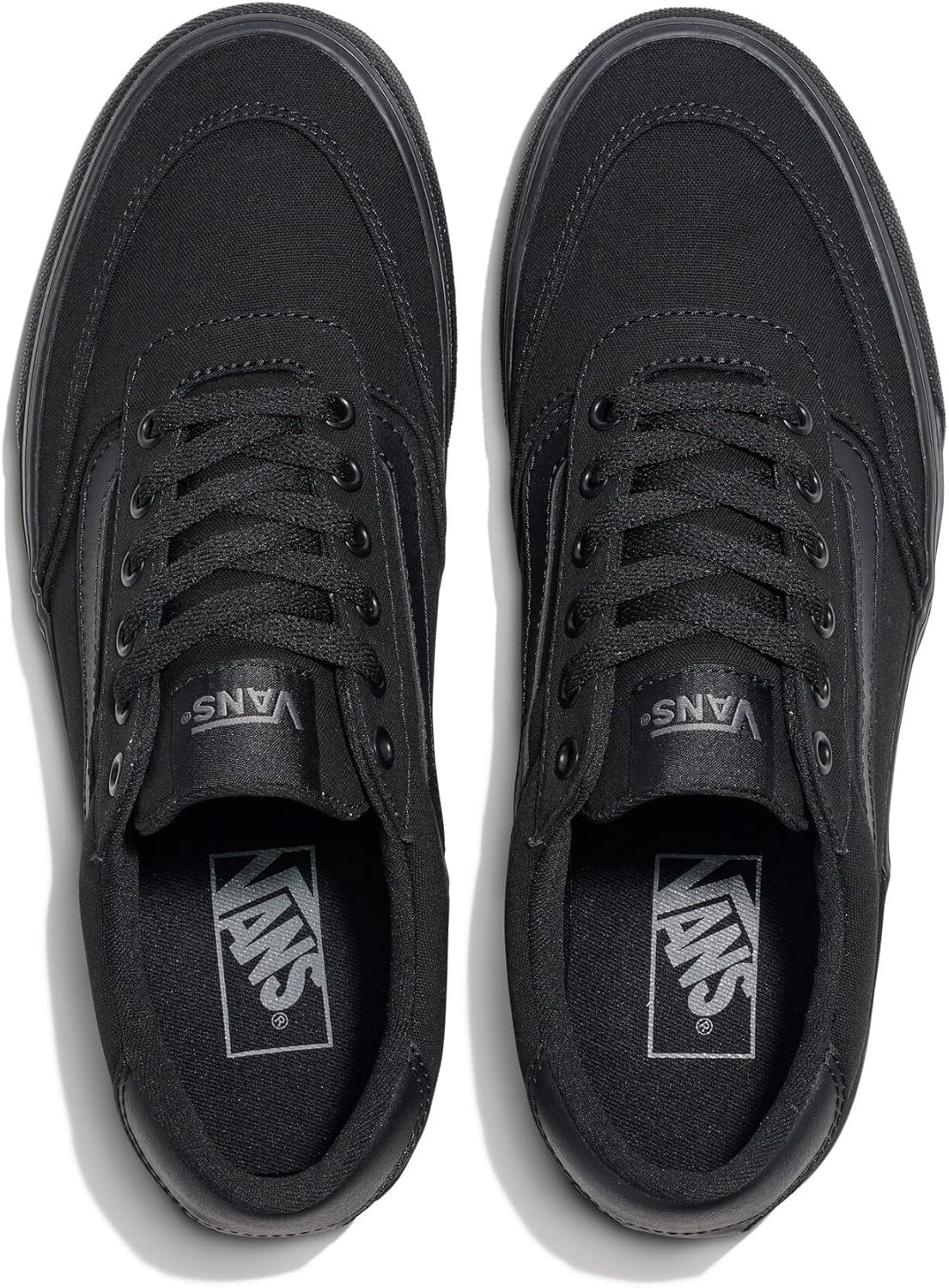 image:imageVans Mens Brooklyn LsCanvas BlackBlack