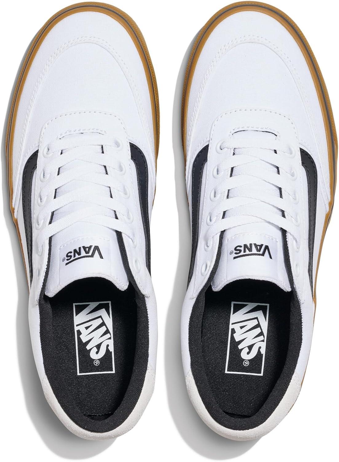 image:imageVans Mens Brooklyn LsCanvas Gum WhiteBlack