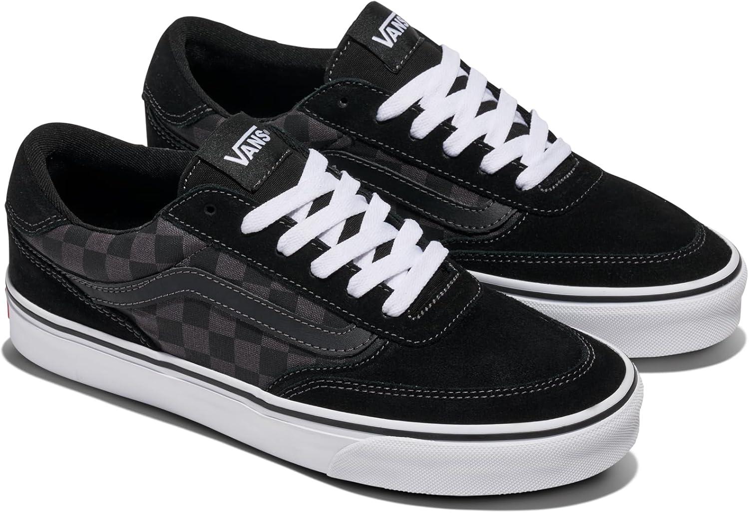 image:imageVans Mens Brooklyn LsCheckerboard BlackAsphalt