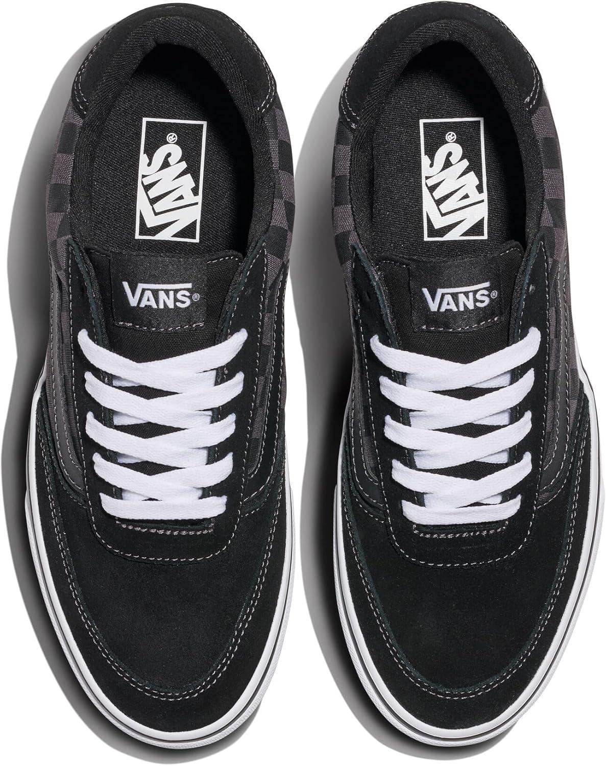 image:imageVans Mens Brooklyn LsCheckerboard BlackAsphalt