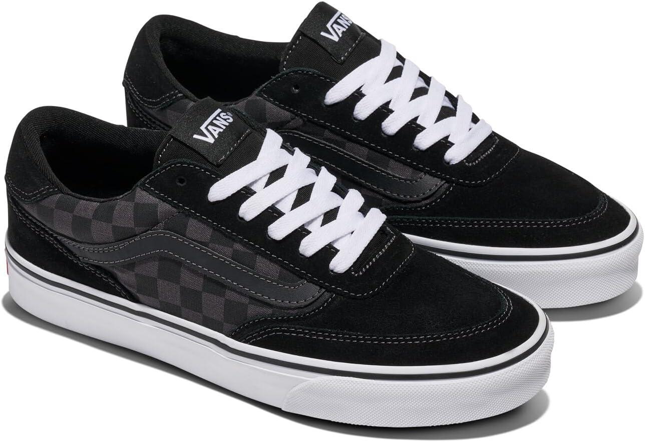 image:imageVans Mens Brooklyn LsCheckerboard BlackAsphalt