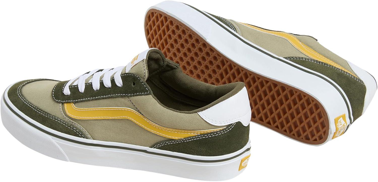 image:imageVans Mens Brooklyn LsColour Block Green Grape Leaf