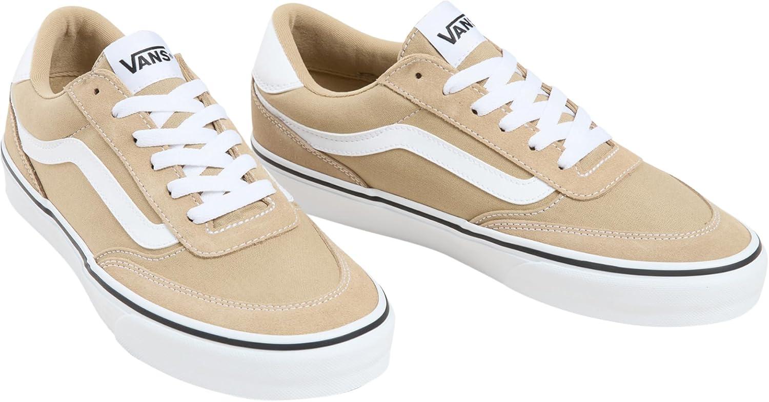 image:imageVans Mens Brooklyn LsSuede Canvas Beige Incense