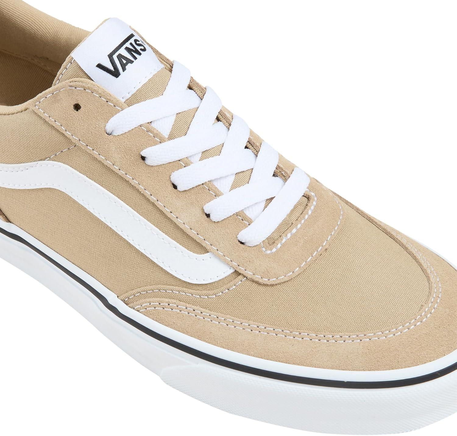 image:imageVans Mens Brooklyn LsSuede Canvas Beige Incense