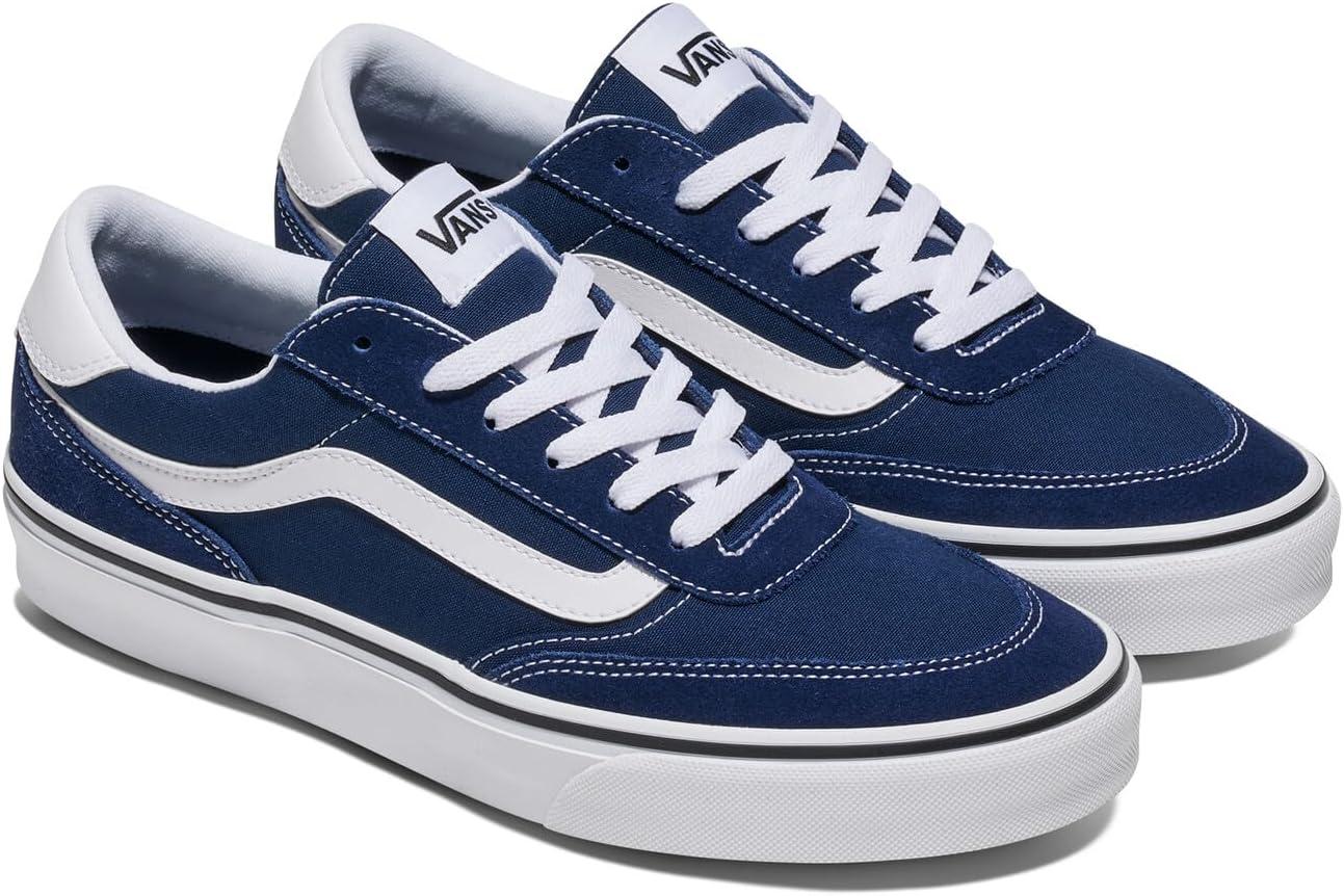 image:imageVans Mens Brooklyn LsSuedeCanvas Dress Blues