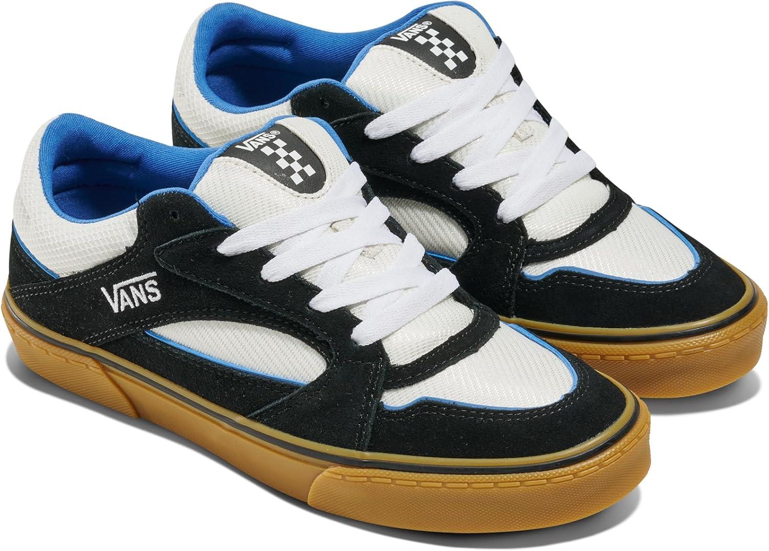 image:imageVans Mens Chukka Push ShoesGum BlackWhite Mesh