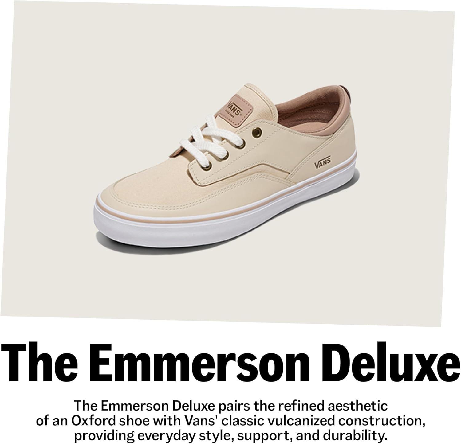 image:imageVans Mens Emmerson Deluxe ShoeNautical Creme Brulee