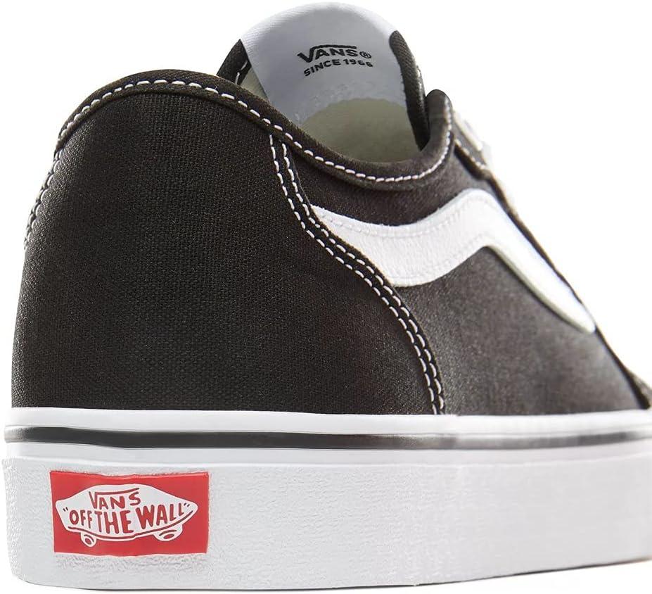 image:imageVans Mens Filmore Decon SneakerBlack Canvas Black White 187