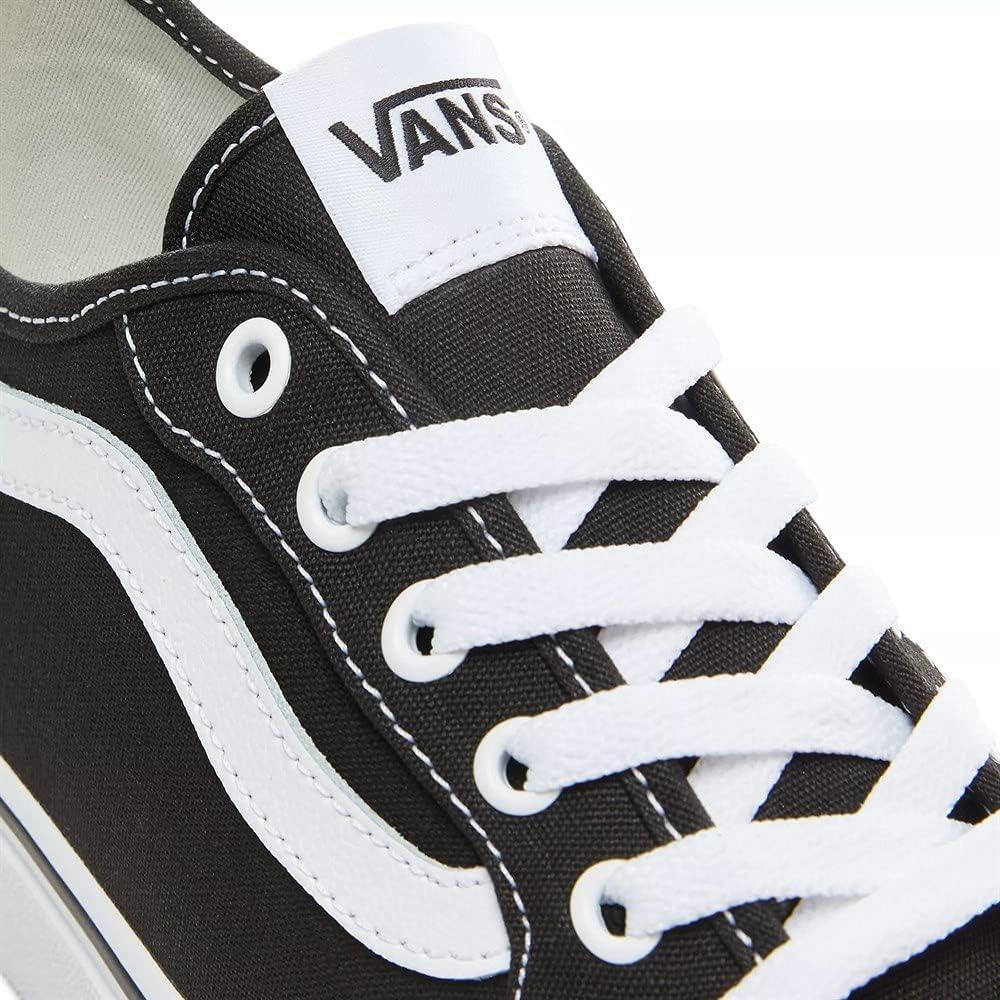 image:imageVans Mens Filmore Decon SneakerBlack Canvas Black White 187