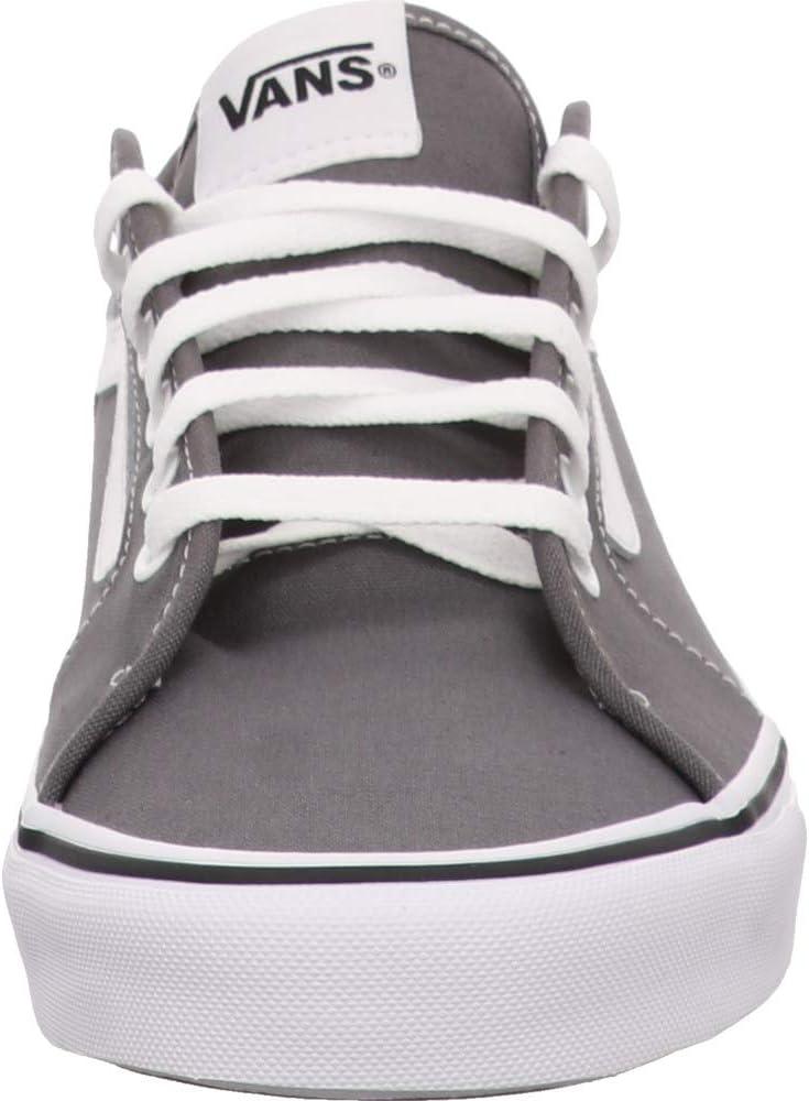image:imageVans Mens Filmore Decon SneakerGrey Canvas Pewter White 4wv