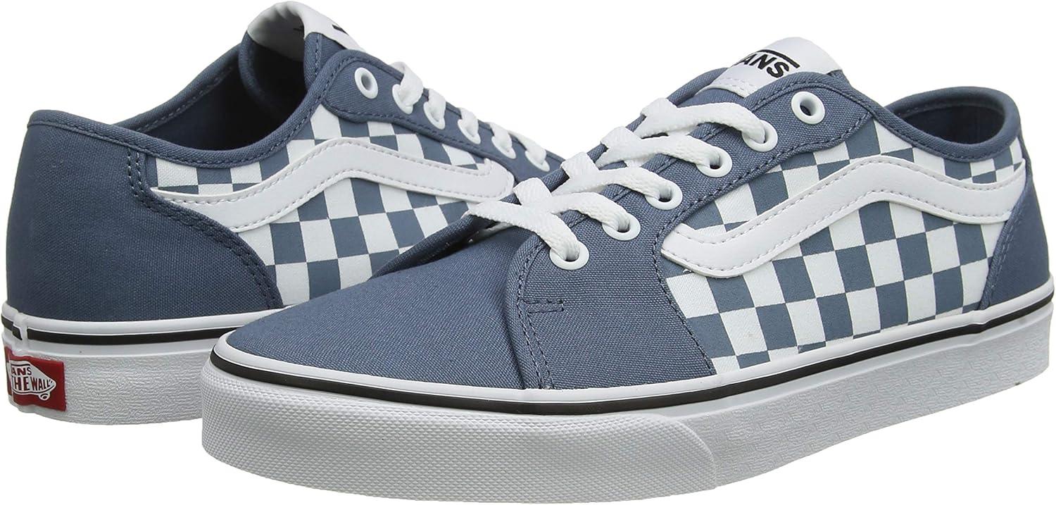 image:imageVans Mens Filmore Decon SneakerMulticolour Checkerboard Blue Mirage White W50