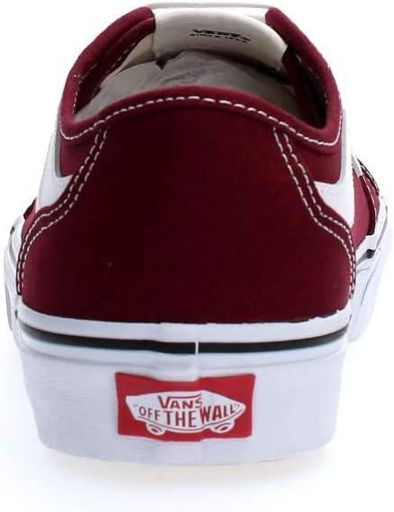 image:imageVans Mens Filmore Decon SneakerRed Canvas Port Royale White 8j7