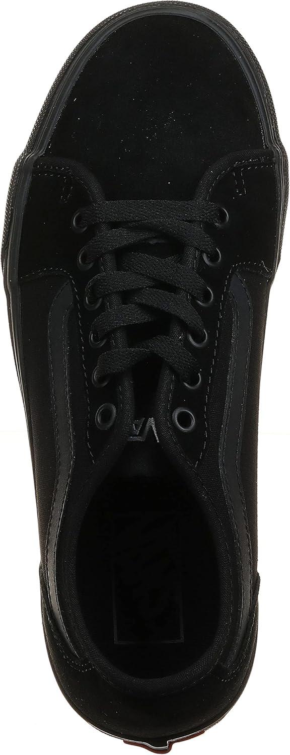 image:imageVans Mens Filmore Decon SneakerSuede Canvas Black Black