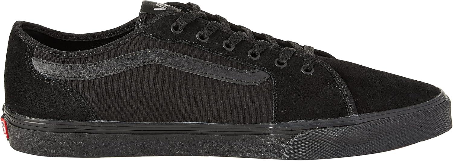 image:imageVans Mens Filmore Decon SneakerSuede Canvas Black Black