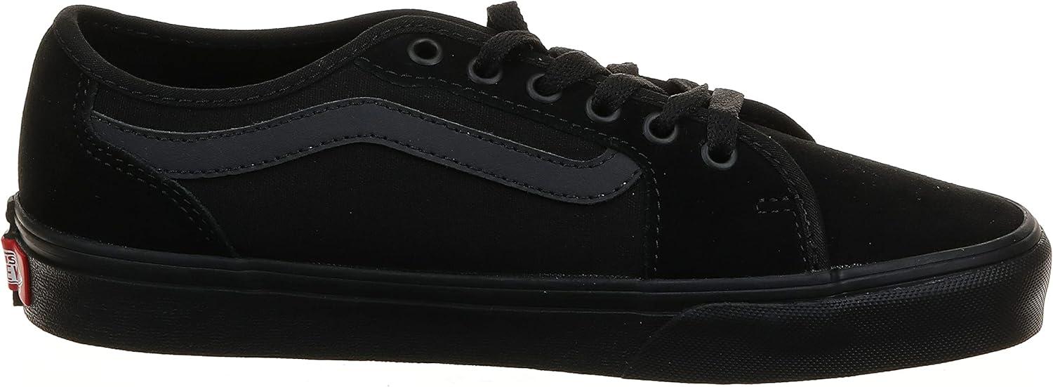 image:imageVans Mens Filmore Decon SneakerSuede Canvas Black Black