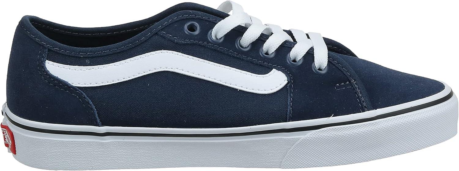 image:imageVans Mens Filmore Decon SneakerSuede Canvas Dress Blues White