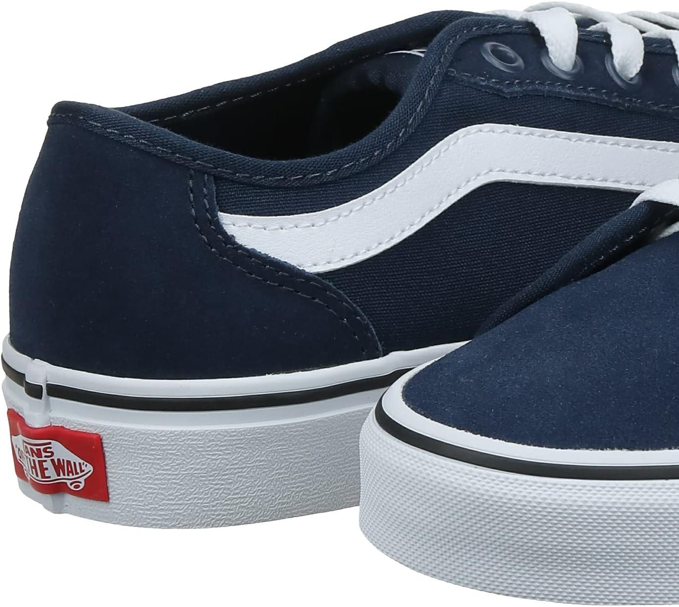 image:imageVans Mens Filmore Decon SneakerSuede Canvas Dress Blues White