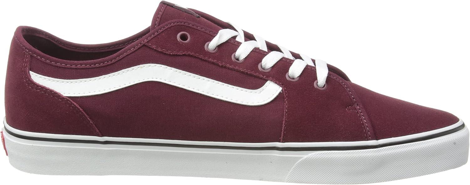 image:imageVans Mens Filmore Decon SneakerSuede Canvas Port Royale White