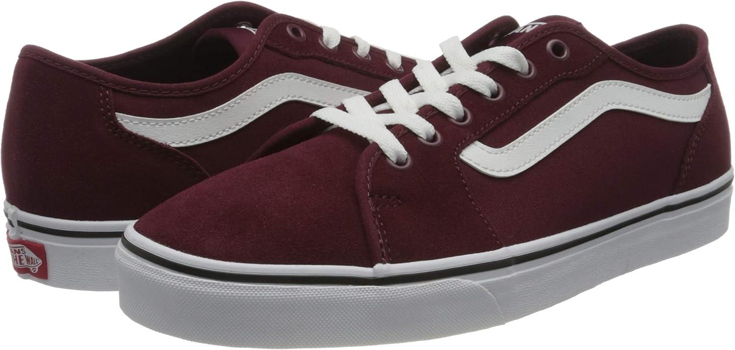 image:imageVans Mens Filmore Decon SneakerSuede Canvas Port Royale White