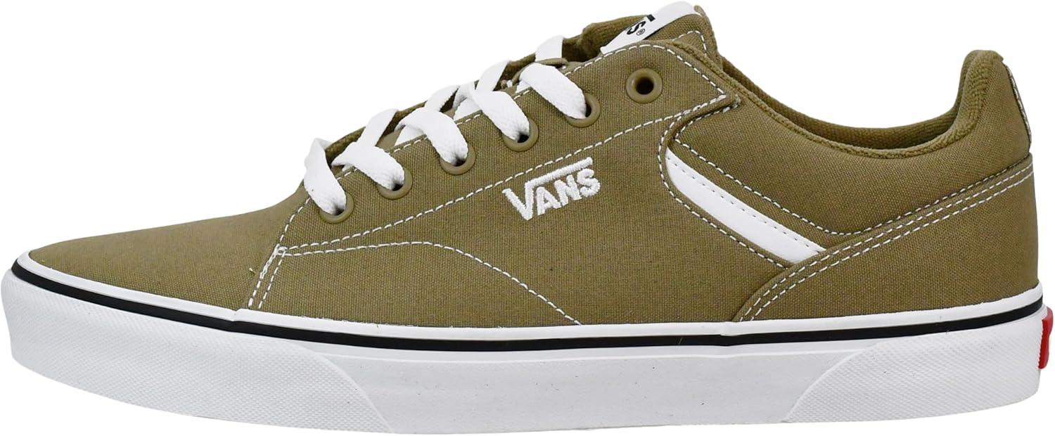 image:imageVans Mens SeldanSneakerCanvas OliveWhite