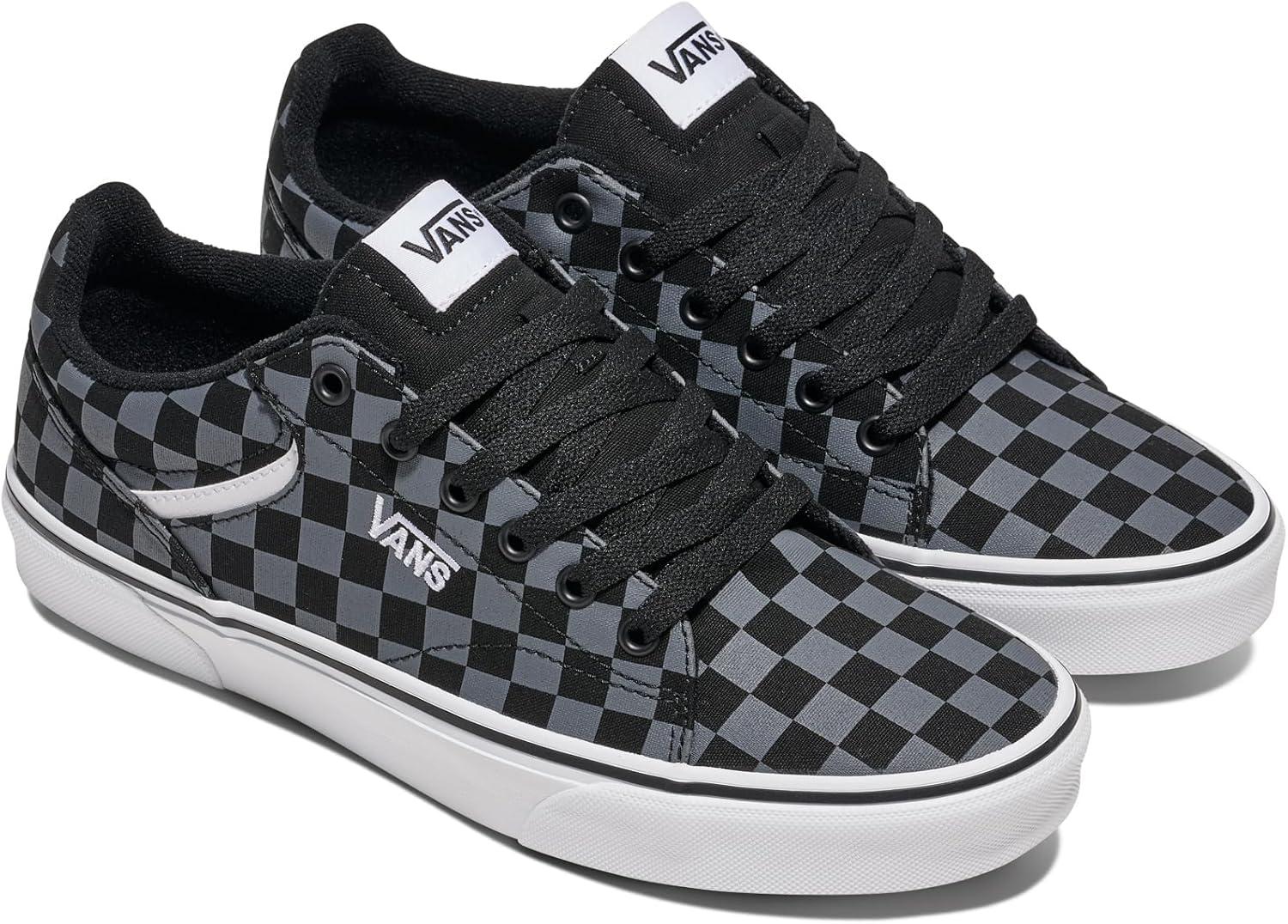 image:imageVans Mens SeldanSneakerCheckerboard BlackPewter