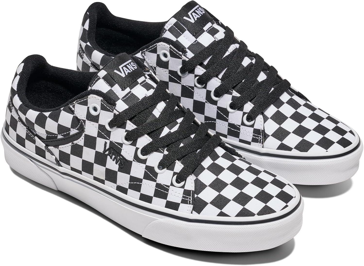 image:imageVans Mens SeldanSneakerCheckerboard BlackWhite