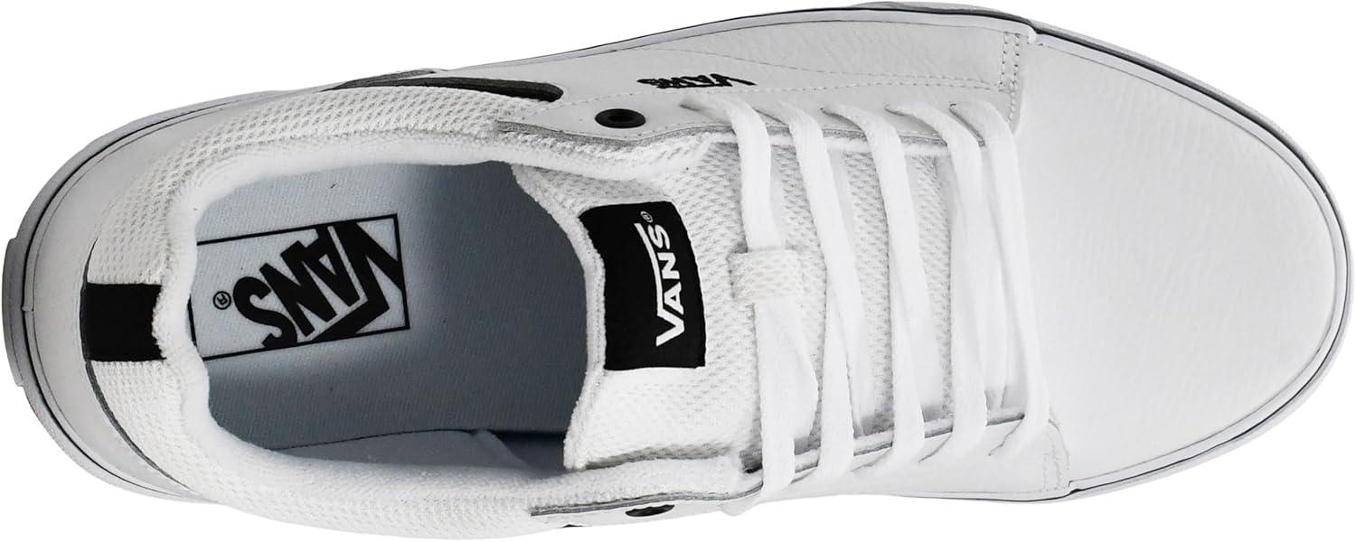 image:imageVans Mens SeldanSneakerLeather Pop BlackWhite