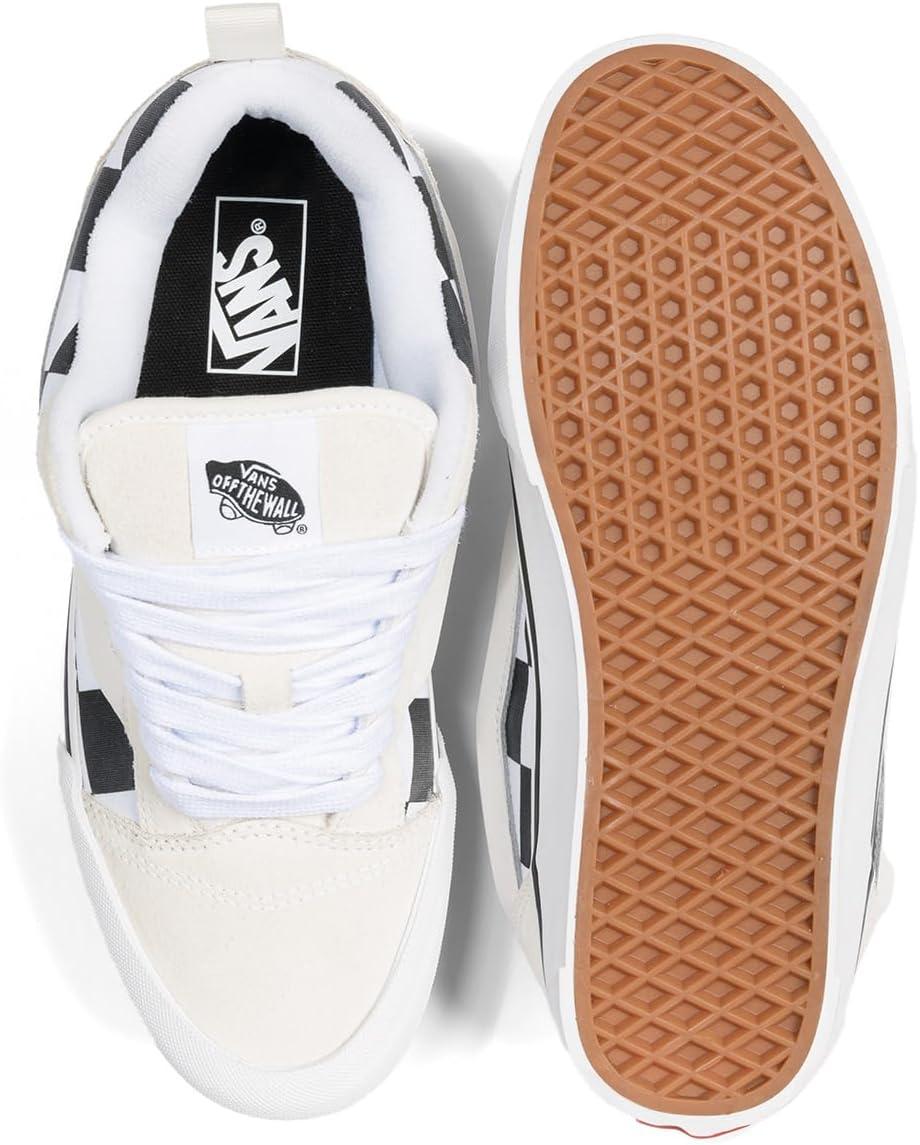 image:imageVans UnisexAdult Knu Skool ShoeMega Check Blanc De BlancBlack