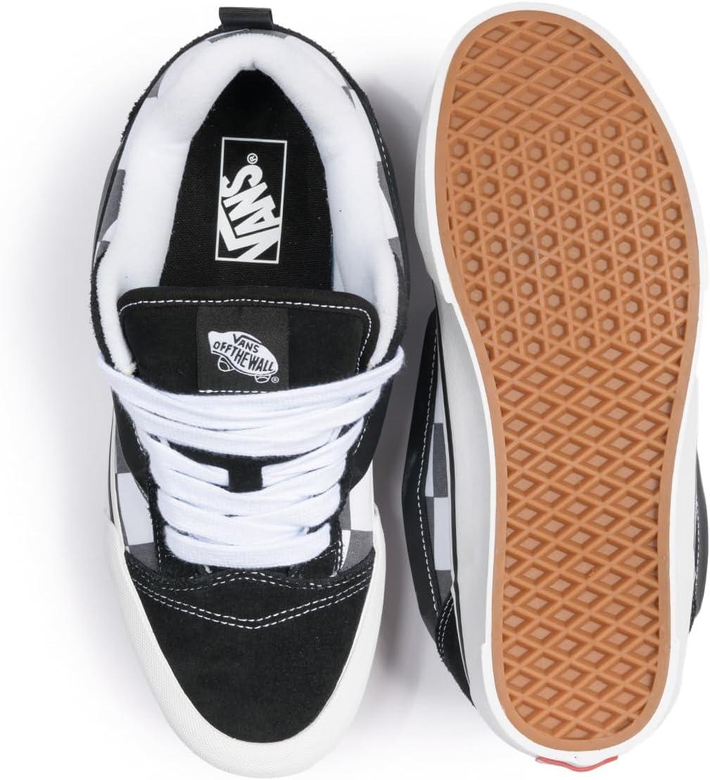 image:imageVans UnisexAdult Knu Skool ShoeMega Check GrayBlack
