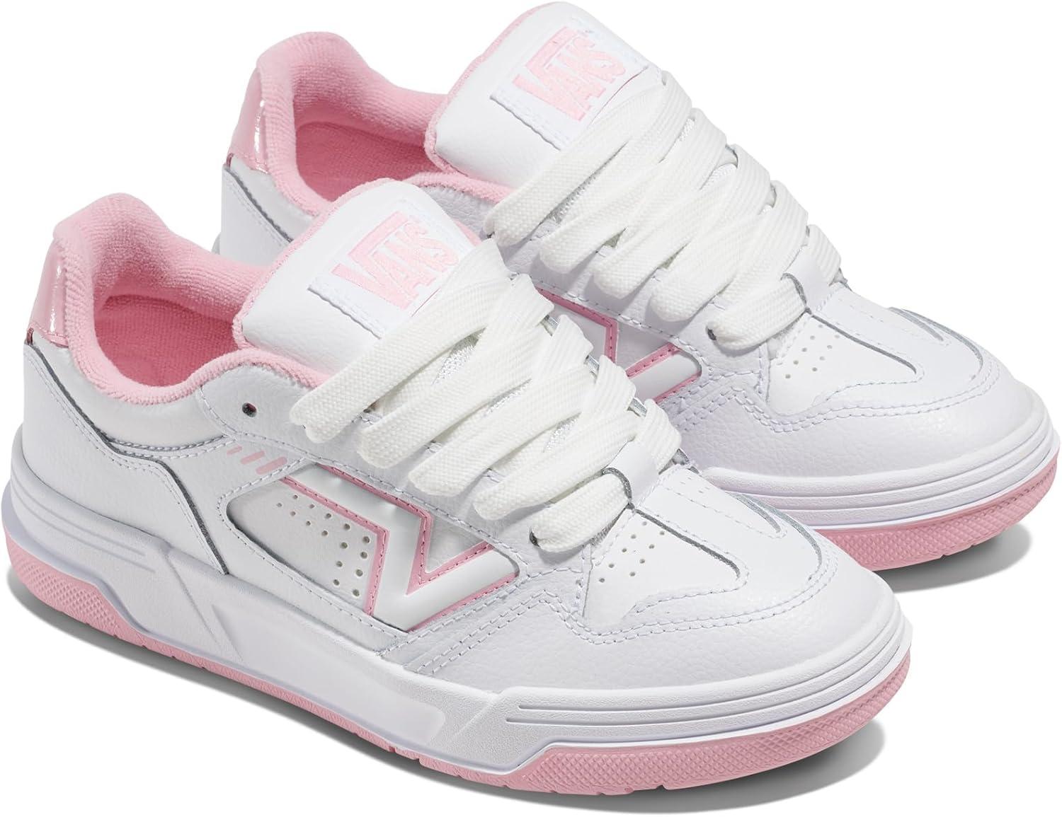 image:imageVans UnisexAdult Upland ShoeLeather WhitePink
