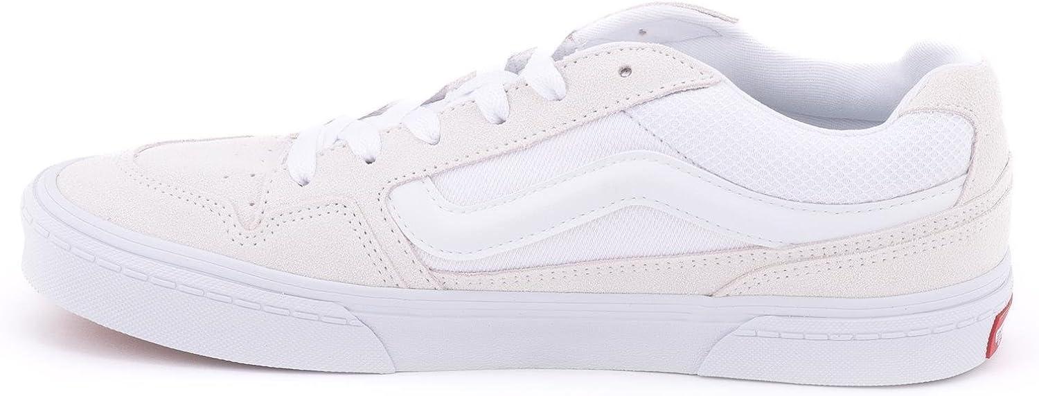 image:imageVans UnisexChild Caldrone Low Top ShoeSuede Mesh White White