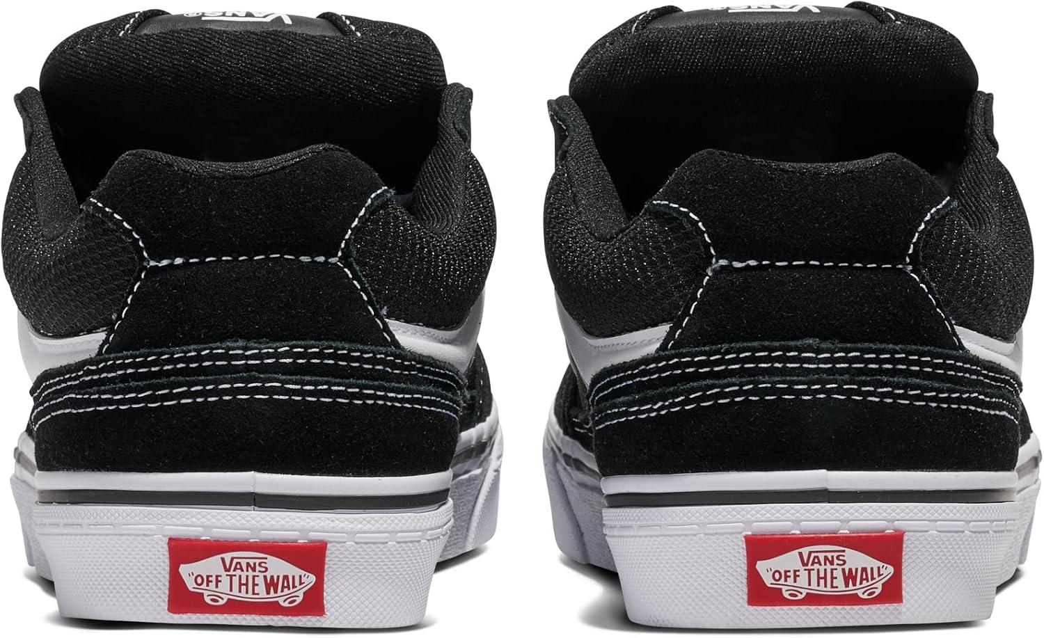 image:imageVans UnisexChild Caldrone Low Top ShoeSuedeMesh BlackWhite