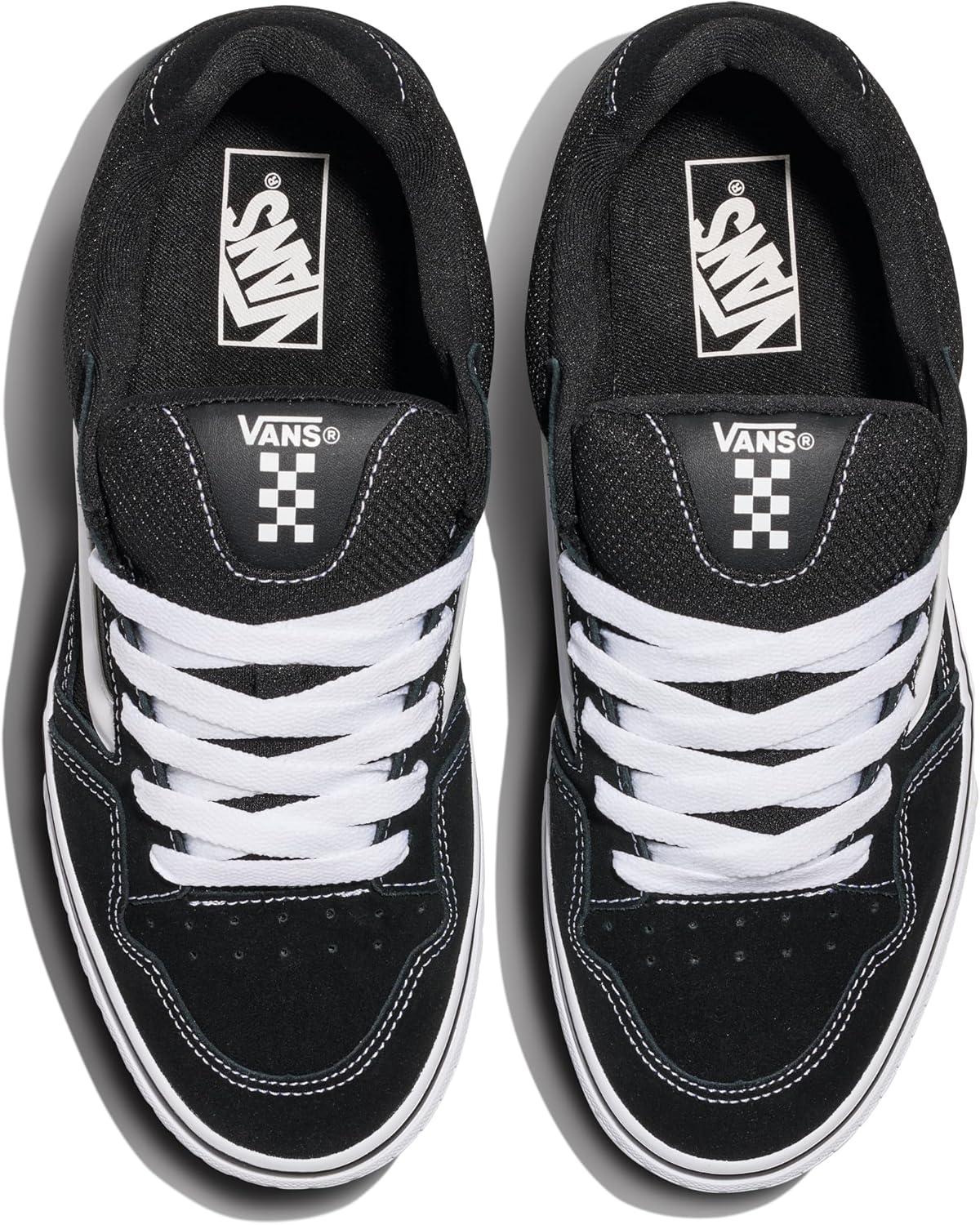 image:imageVans UnisexChild Caldrone Low Top ShoeSuedeMesh BlackWhite