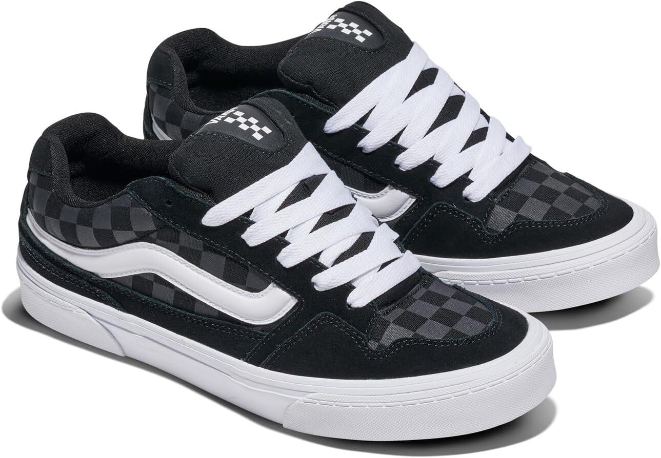 image:imageVans UnisexChild Caldrone Low Top ShoeTonal Check Black