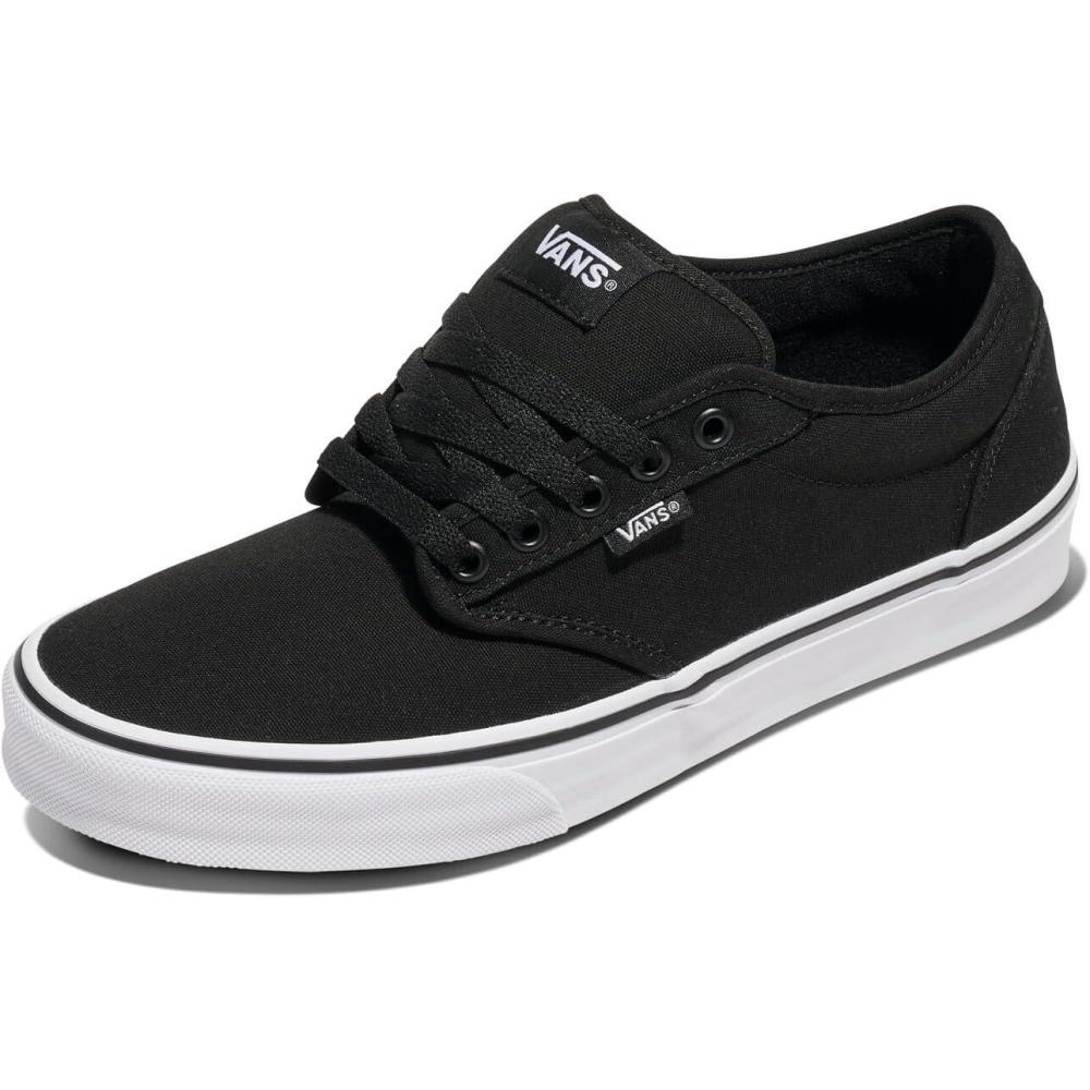 image:imageVans Mens Atwood SneakerCanvas BlackWhite