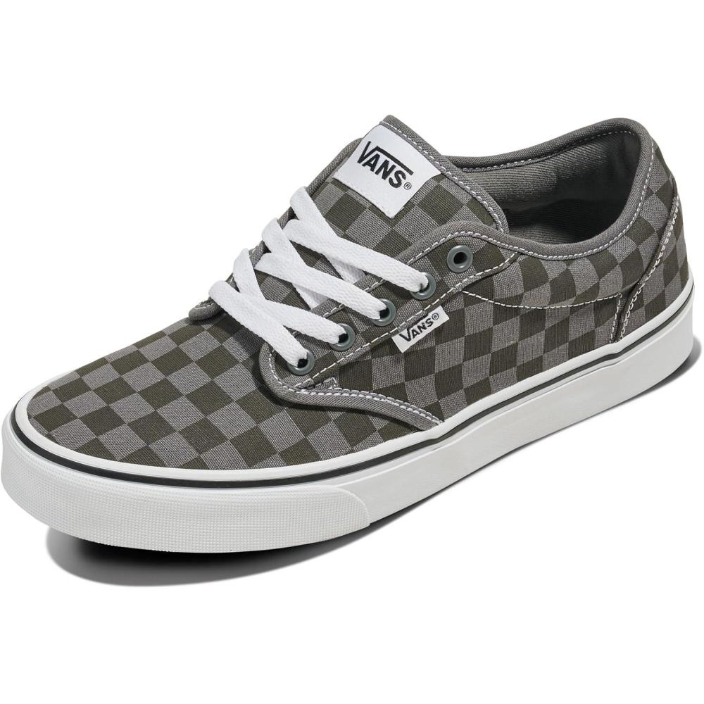 image:imageVans Mens Atwood SneakerTonal Check Faded Black