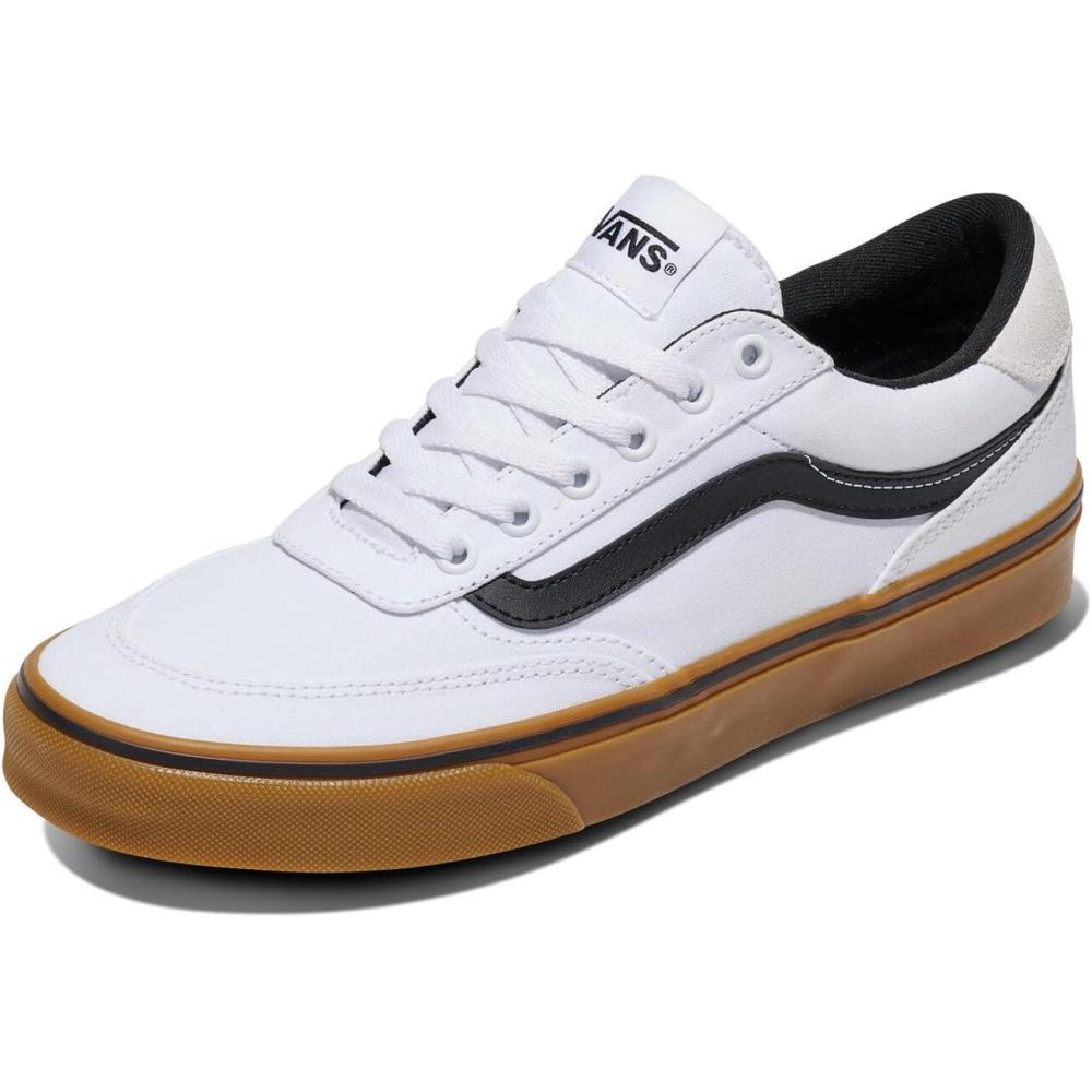 image:imageVans Mens Brooklyn LsCanvas Gum WhiteBlack