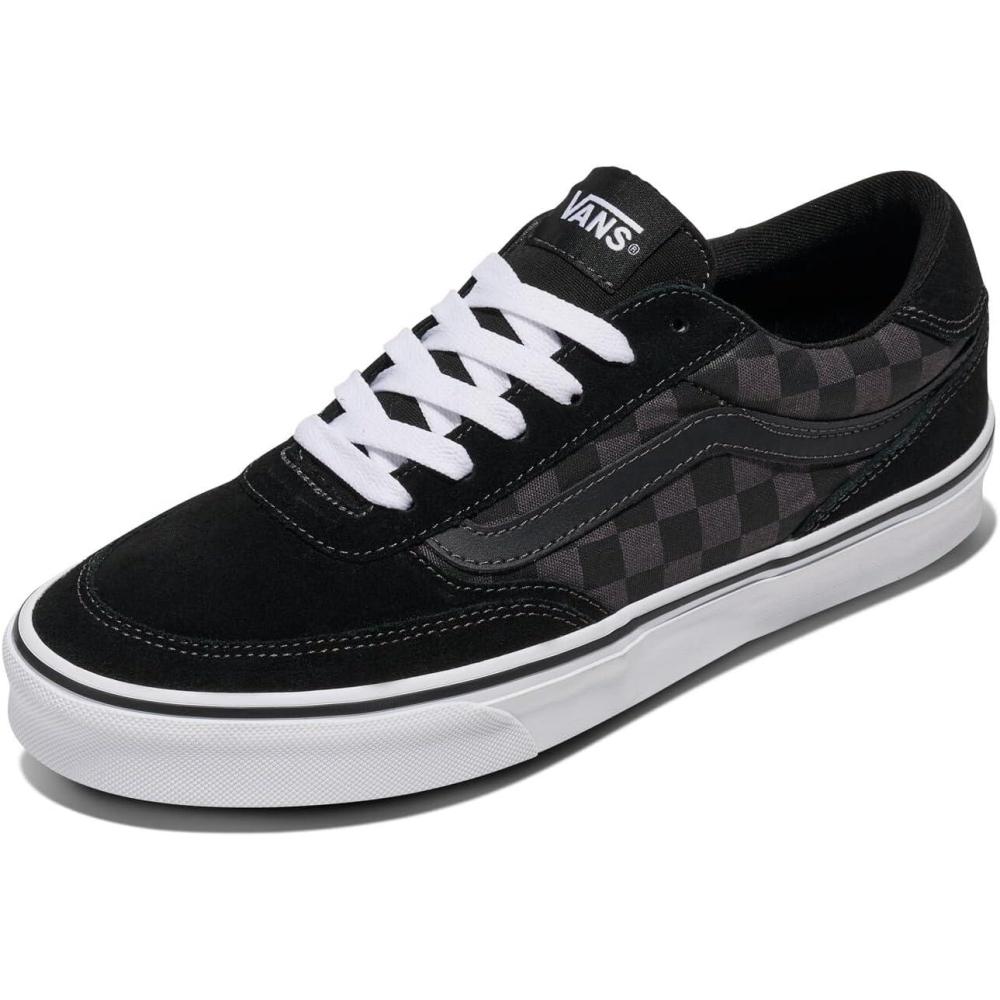 image:imageVans Mens Brooklyn LsCheckerboard BlackAsphalt