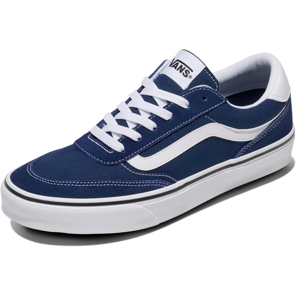 image:imageVans Mens Brooklyn LsSuedeCanvas Dress Blues