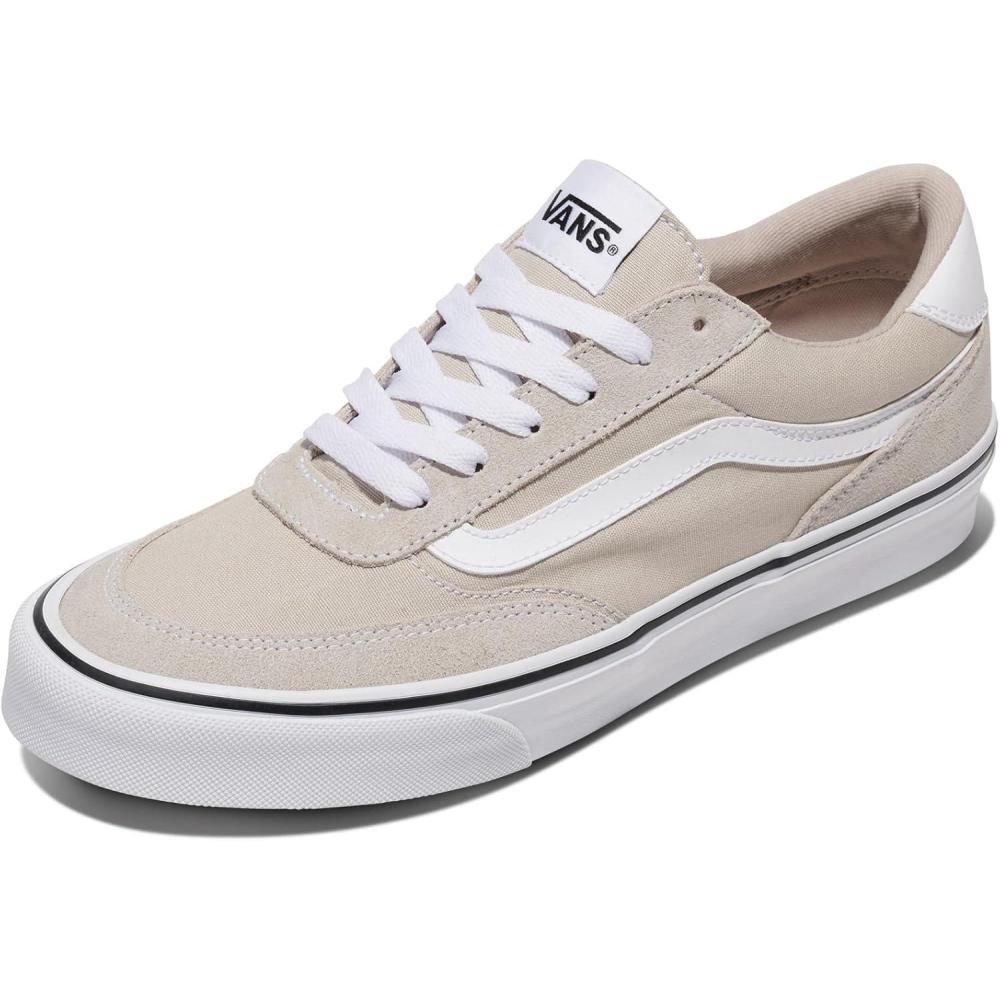 image:imageVans Mens Brooklyn LsSuedeCanvas Silver Lining