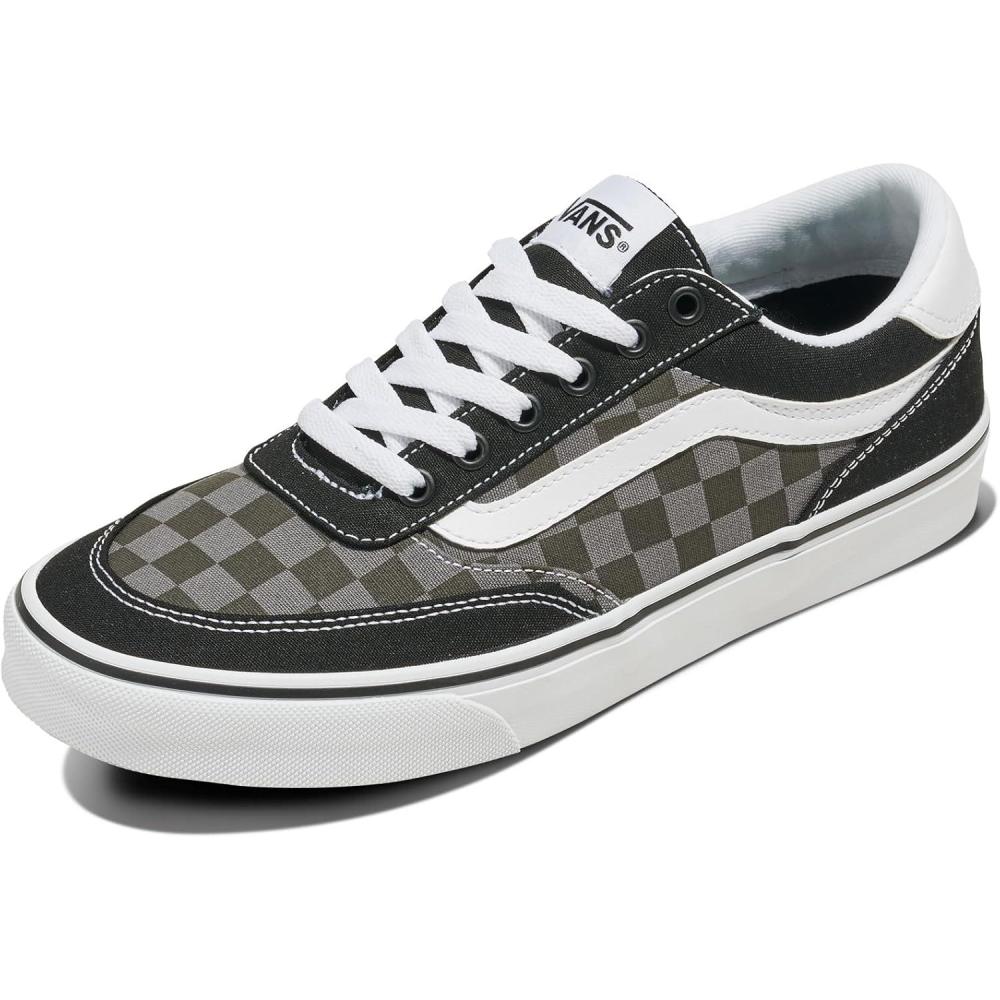 image:imageVans Mens Brooklyn LsTonal Check Faded Black