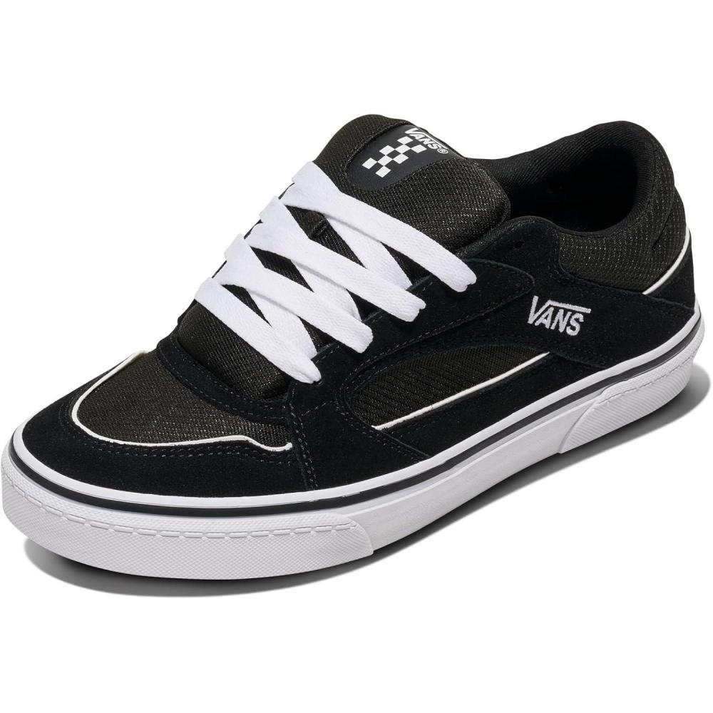 image:imageVans Mens Chukka Push ShoesSuedeMesh BlackWhite