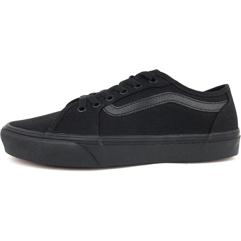 image:imageVans Mens Filmore Decon SneakerCanvas Black Black