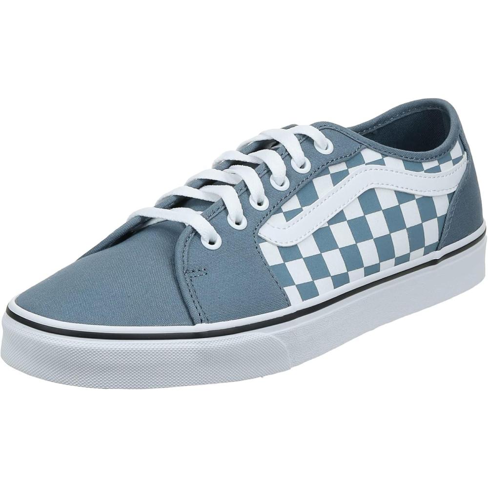 image:imageVans Mens Filmore Decon SneakerMulticolour Checkerboard Blue Mirage White W50