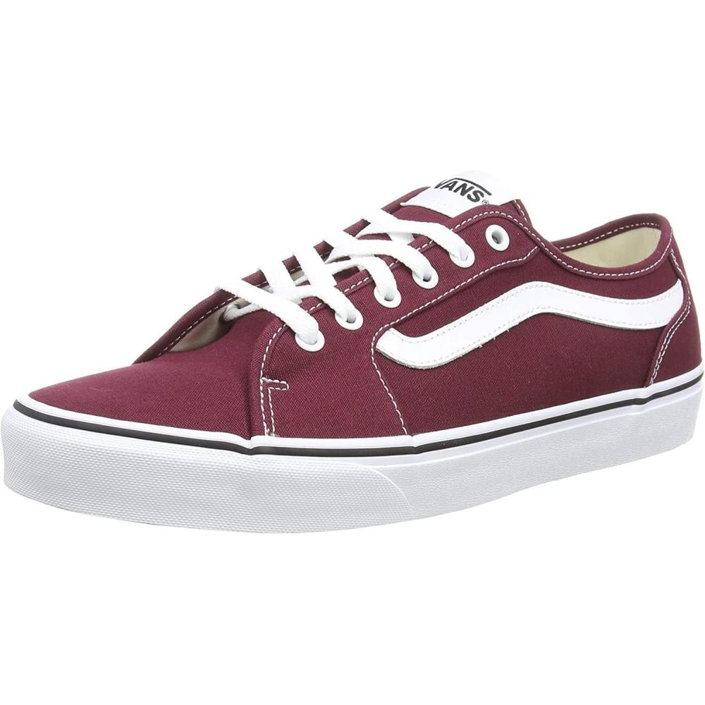 image:imageVans Mens Filmore Decon SneakerRed Canvas Port Royale White 8j7