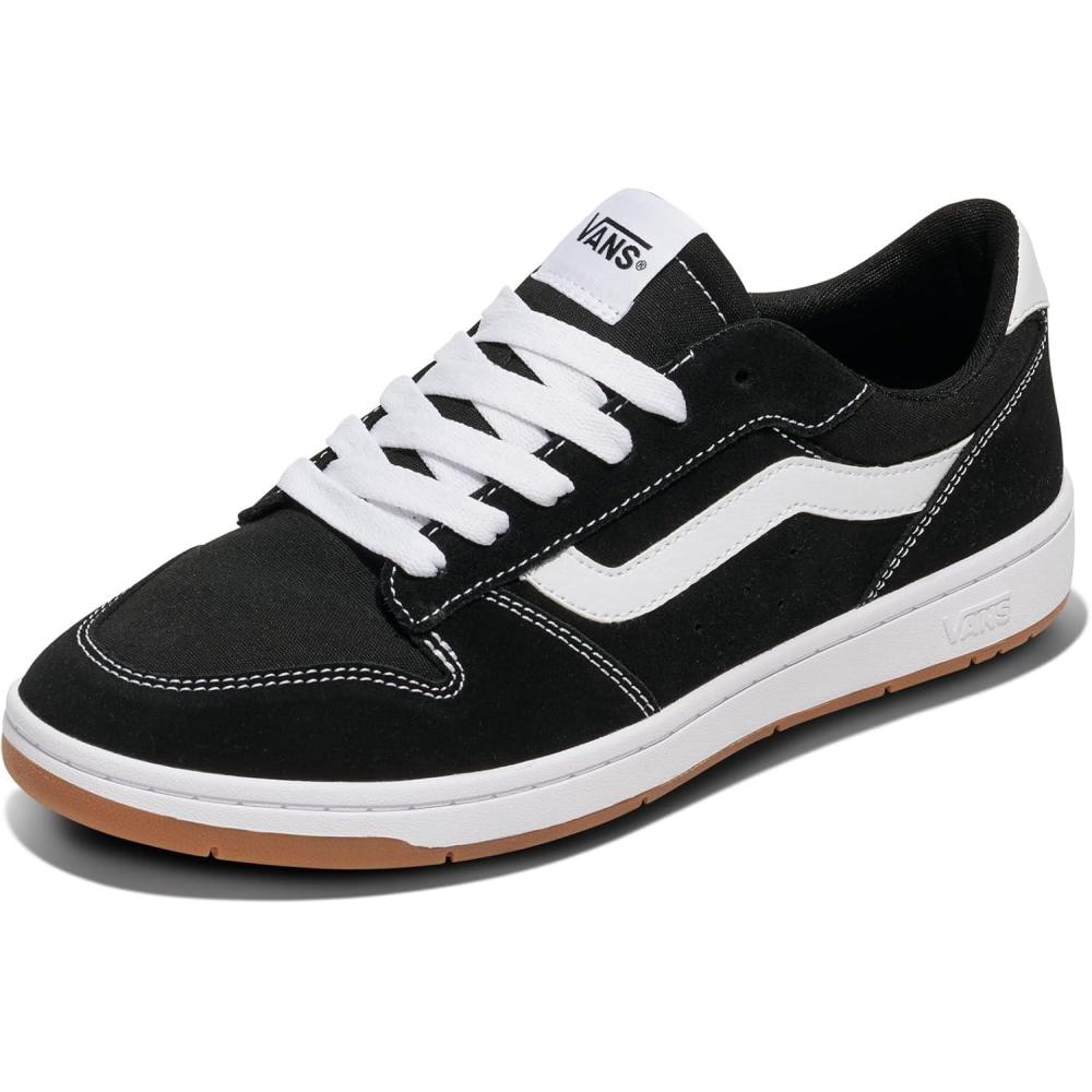 image:imageVans Mens Ryland LsSuedeCanvas BlackWhite
