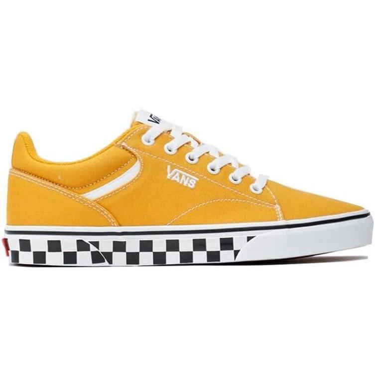 image:imageVans Mens SeldanSneakerChecker Sidewall Yellow